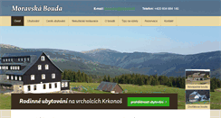Desktop Screenshot of moravskabouda.cz