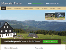 Tablet Screenshot of moravskabouda.cz